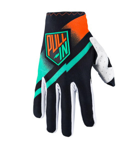 Gants enfant PULLIN CHALLENGER NOIR / VERT