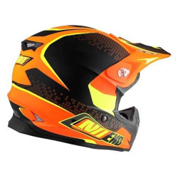 Casque moto cross adulte - Kenny Track Neon Red - EuroImportMoto Dirt bike Quad  Enfants