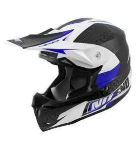 Casque Adulte NoEnd SC10 Blanc / Bleu