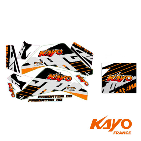 KIT STICKER KAYO PREDATOR 110