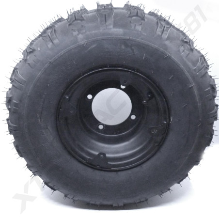 ROUE ARRIERE COMPLETE CANADA 125 JANTE AR 8'+PNEU18X9.50-8