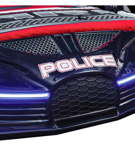 Lit voiture enfant MOON POLICE (KRD)