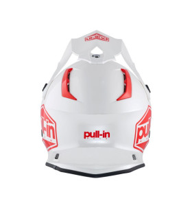 CASQUE CROSS ADULTE PULL-IN SOLID RED