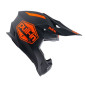 CASQUE CROSS ADULTE PULL-IN SOLIDE ORANGE BLACK MATT