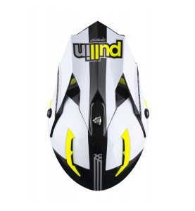 CASQUE CROSS ADULTE PULL-IN RACE NEON YELLOW