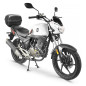 Moto roadster 125cc homologué Kiden KD125-G (montée avec top case)