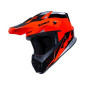 Casque cross adulte KENNY TRACK GRAPHIC 2023 - ORANGE