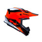 Casque cross adulte KENNY TRACK GRAPHIC 2023 - ORANGE