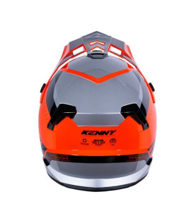 Casque cross adulte KENNY TRACK GRAPHIC 2023 - ORANGE