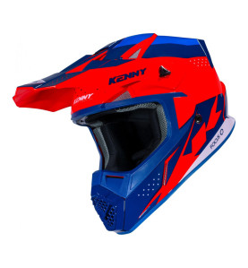 Casque moto cross adulte - Kenny Track Neon Red