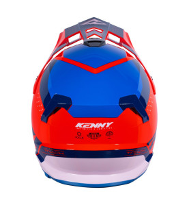 Casque moto cross adulte - Kenny Track Neon Red