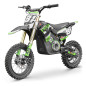 DirtBike électrique 1100W 12/10 - SX1100 Verte