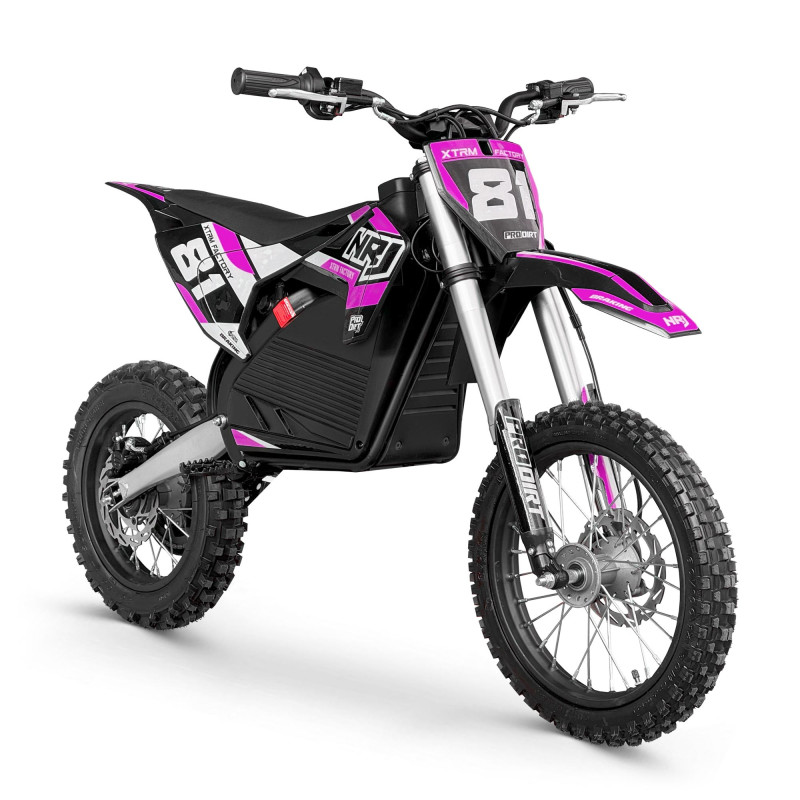 Dirt bike électrique 2000W NRJ 14/12 Rose