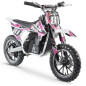 Moto électrique pour enfant 500W MX Rose