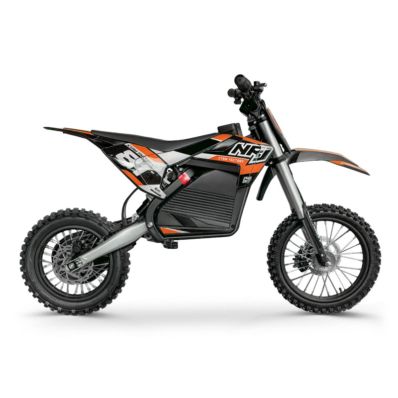 Dirt bike électrique enfant NRJ 1000W 12/10 Orange