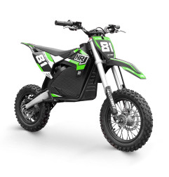 Dirt Bike Électrique Enfant NRJ 1000W - Parfait pour Pilotes de 6 à 10