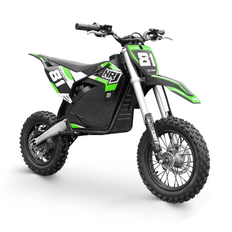 Dirt Bike Électrique Enfant NRJ 1000W - Parfait pour Pilotes de 6 à 10