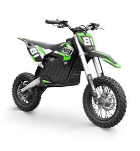 Dirt Bike Électrique Enfant NRJ 1000W - Parfait pour Pilotes de 6 à 10