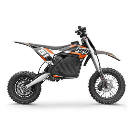 Moto électrique enfant NRJ 1000W 12/10 Orange