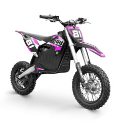 DirtBike Électrique Enfant NRJ 1000W - Idéale pour Pilotes Jeunes de