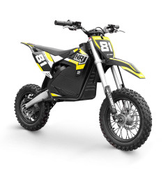 DirtBike Électrique Enfant NRJ 1000W - Idéale pour Pilotes Jeunes de