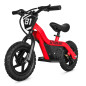 Draisienne électrique pour enfant 24V 100W DX 12 ROUGE