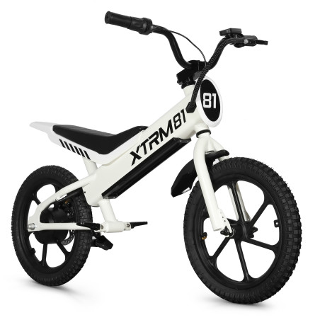 Draisienne électrique pour enfant 36V 350W DX 16 BLANC