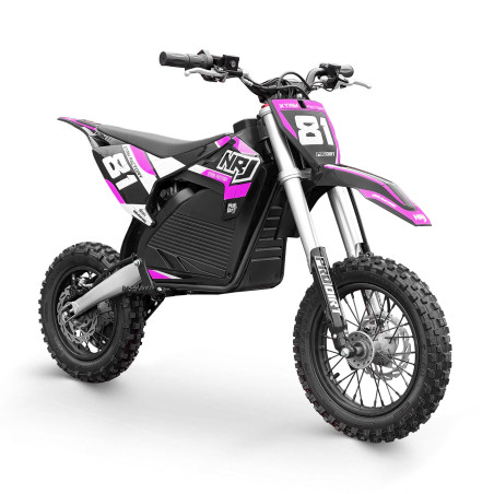 DirtBike Électrique Enfant NRJ 1000W - Idéale pour Pilotes Jeunes de