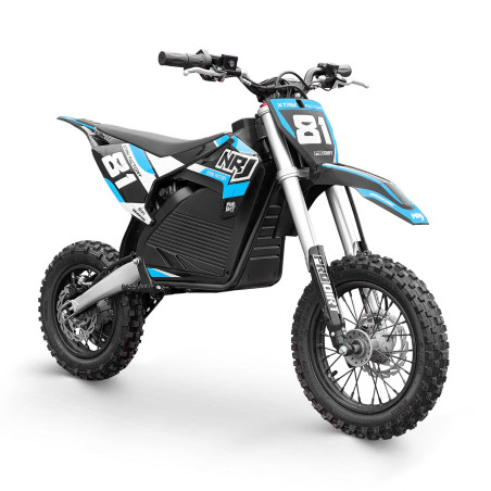 Dirt Bike Électrique Enfant NRJ 1000W - Parfait pour Jeunes Pilotes de