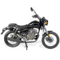 Moto chopper 125cc homologué Kiden KD125-M (montée)