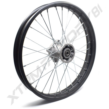 Jante avant 17" pour dirt 140 moyeu gris