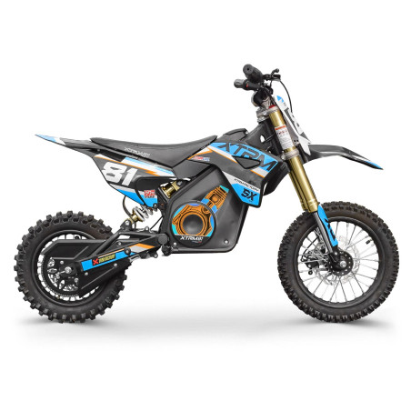 Dirt Bike Électrique puissante 1100 Watts ! Moto Électrique enfant