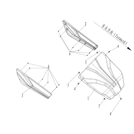 Pièces détachées - BUGGY PANTHER ELEC 2000W - CARENAGES